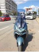 Resim MOTOCAM SYM Adx 125 Siperlik Ön Cam 2023-2025 Uyumlu Model 62cm Füme Renkli 4mm 