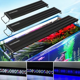 Resim Uzaktan Kumandalı Ultra İnce Tam Spektrum LED Akvaryum Işığı - USB ile Çalışır, Çok Renkli Değişim, Ayarlanabilir Uzunluk, Akıllı Zamanlayıcı, Pil Gerektirmez, Balık ve Su Evcil Hayvanları için İdeal, Akvaryum Aydınlatması | Modern Akvaryum Işığı | USB ile Çalışan Işık, Akvaryum Aksesuarları, Balık Tankı Işığı, Balık Tankı LED, Akvaryum Aksesuarı, Büyük Balık Tankı için Akvaryum Işığı, Balık Tankı Aksesuarı, Akvaryum Aksesuarı, Akvaryum Işığı, Akvaryum Balık Işığı 