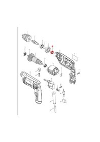 Resim Makita 6413 Rulman 606 Ürün Kodu 210028-2 