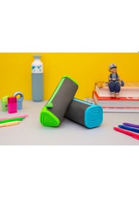 Resim Serve Prismo Üçgen Kalem Kutusu - Fosforlu Yeşil 