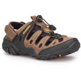 Resim Dockers Erkek Kahverengi Confort Casual Spor Anatomik Sandalet 216504 