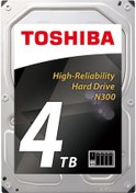 Resim Toshiba N300 HDWQ140UZSVA 3.5" 4 TB 7200 RPM 128 MB NAS HDD Bulk 