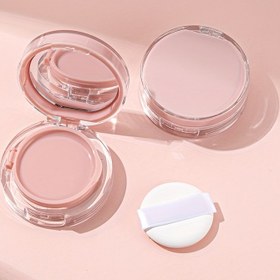 Resim 1 adet, Pembe Küçük Mini Yastık Boş Kompakt Kutu, Fondöten ve BB Krem Örneği için Doldurulabilir Makyaj Kabı - Seyahat İçin Taşınabilir, Dahili Aynalı, Kapaklı & Süngerli, Kullanışlı Kozmetik Kutusu, Yeniden Kullanılabilir, Seyahat için Vazgeçilmez Gerecek 