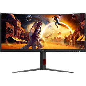 Resim Aoc CU34G4 34" 180hz 0,5ms Freesync Va UWQHD Gaming Monitör Ölü Pixel (Teşhir) 