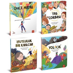 Resim Redhouse Kidz Yayınları Önce Hayal - Taş Çorbası - Yolaçık - Mutluluk Bir Kıvılcım - 4 Kitap Set 