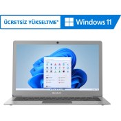 Resim Hometech Alfa 470C Intel Celeron N4020 4GB 128GB SSD Windows 10 Home 14.1" HD Taşınabilir Bilgisayar 
