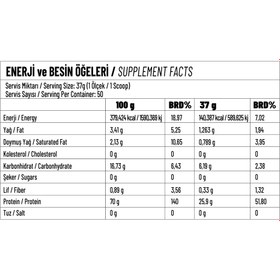 Resim WHEY PROTEİN 1850 GR (Shaker Hediye) Meyveli Pasta - Meyveli Pasta 