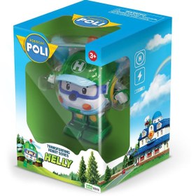 Resim Motto Ticaret Robocar Poli Transforming Robot Figür Helly - POLI/MRT-0653 