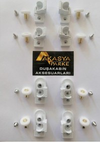 Resim Duşakabin Teker Seti ( Bella Seri) (549468581) 