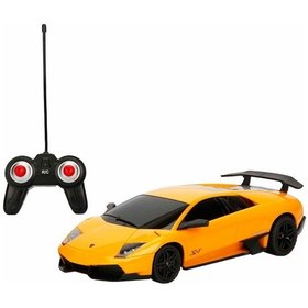 Resim 1:24 Lamborghini Murcielago Sv Işıklı Uzaktan Kumandalı Araba 39403 Sarı Çok Renkli 