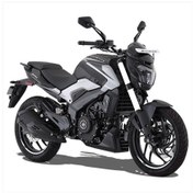 Resim Bajaj Dominar 250-400 Amortisör Beyaz Kaplama Sticker Etiket Modeli 