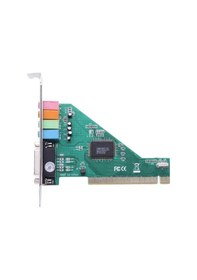 Resim Sirius Sound Pro HT8738AM/PCI CMI8738 4.1 Kanal PCI X8 Ses Kartı 