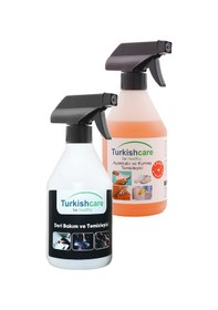 Resim Turkishcare Ayakkabı Temizleyici Ve Deri Bakım Ve Temizlik Spreyi 2'li Paket Renksiz 