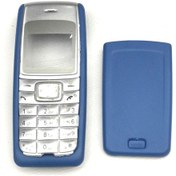 Resim Nokıa 1110 Ön Ve Arka Kapak Tuş Takımı Set Mavi 
