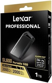 Resim Lexar 1TB SL 600 portable SSD 2000 mb/sn 
