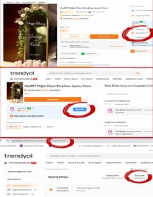 Resim MasKEY Düğün Nişan Söz Kına Doğum Günü Ayna Yazısı Beyaz Sticker 