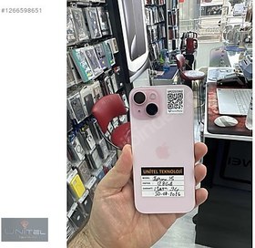 Resim Apple iPhone 15 İkinci El TR | 128 GB | Pembe 