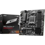 Resim MB Pro B650M-P Am5 Ddr5 6000MHZ(OC) HDMI Dp VGA 2x M.2 Usb3.2 2.5g Lan Matx Anakart 