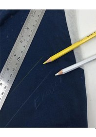 Resim Sarı Kalem Kopya 6 Adet Fatih Sarı Kurşun Kalem Kumaş Kalemi Tekstil Kalemi Mimar Demir Marangoz Sarı 