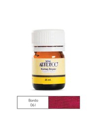 Resim Artdeco 010a Kumaş Boyası 061 Bordo 25ml 