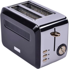 Resim Gem Titan 2 Dilim Ekmek Kızartma Makinesi – 980 W, Paslanmaz Çelik Gövde | Siyah Gümüş 