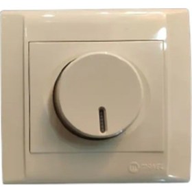 Resim Makel Defne Krem Dimmer Anahtar N11.1037 