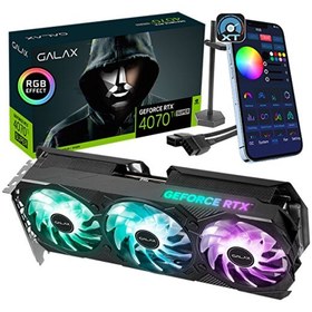 Resim GALAX GeForce RTX 4070 Ti SUPER EX Gamer OC V2 16GB GDDR6X 256 Bit DLSS 3 Ekran Kartı (47UZM6MD7JDL) 