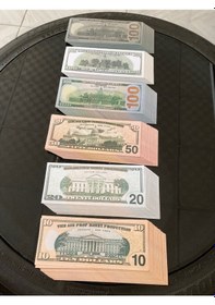 Resim Aykar 300 Adet Karma Dolar Geçersiz Düğün Film Dizi Paraları (545988166) 