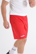 Resim Diadora Düz Kırmızı Antrenman - Spor Şort - Ddant-sort 