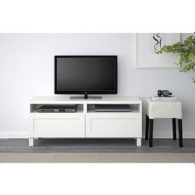 Resim Tv Sehpası, Beyaz, 120x40x48 Cm, Hanvıken, Stubbarp Beyaz 