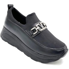 Resim Kindep Sinyora Toka Detaylı Günlük Kadın Ayakkabı Siyah Siyah 