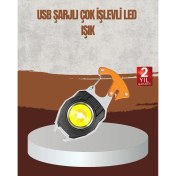 Resim Taşınabilir Çok Amaçlı LED Işıklı Anahtarlık 
