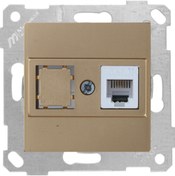 Resim Genel Markalar Rita A. Altın Mek+tuş Telefon Prizi 1xrj12 (cat3) 