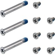 Resim Macbook Pro A1286 A1278 A1297 ile Uyumlu Alt Kapak Vidaları Screw Gümüş 