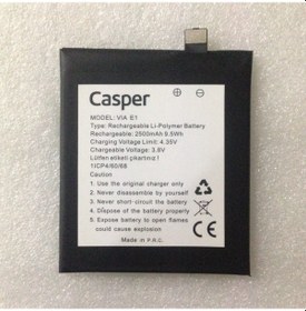 Resim Casper Via E1 Batarya Pil Orginal 