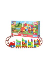 Resim Asya Oyuncak Playblox Tren Seti 77 Parça 2397 