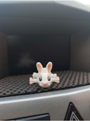 Resim Sevimli Tavşan Torpido Süsü Dikiz Ayna Süsü 