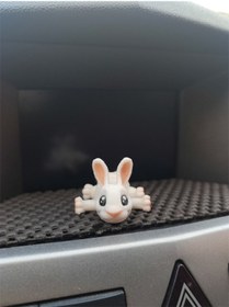 Resim Sevimli Tavşan Torpido Süsü Dikiz Ayna Süsü 