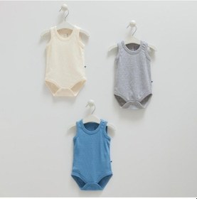 Resim Caramell 3'lü Atlet Body Be1509 Bej 