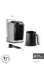 Resim Karaca Hatır Otomatik Su Hazneli Türk Kahve Makinesi 