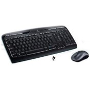 Resim logitech Mk330 Q Tr Mm Kablosuz Klavye Mouse Set Siyah 920-003988 