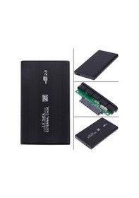 Resim Vigor 2.5" Sata Harddisk Kutusu Sata Ssd Hdd Usb 2.0 Kutu Siyah 