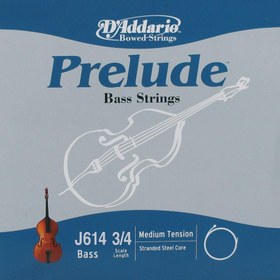 Resim D'Addario J614 Prelude 3/4 Tek Kontrbas Teli (Mi) 