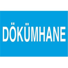 Resim TECHNOPA Dökümhane Uyarı Levhası 60x90cm 