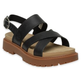 Resim Timberland Tb0A61Tr Clairemont Way Backstrap Sandal Siyah Kadın Sandalet 
