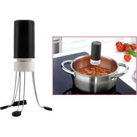 Resim GB 3 Kademeli Kablosuz Otomatik Pratik Yemek Çorba Sos Karıştırıcı Çırpıcı Mini Mikser Mutfak Gereci 