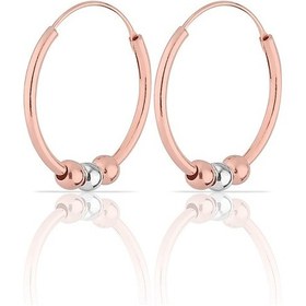 Resim Rachon 925 Ayar Gümüş 1,8 Cm Gümüş Toplu Halka Küpe (406962889) 