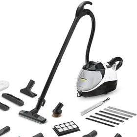 Resim Sv 7 Buharlı Temizlik Robotu, Vakumlama, Kurulama, 4 Kademeli Filtre 