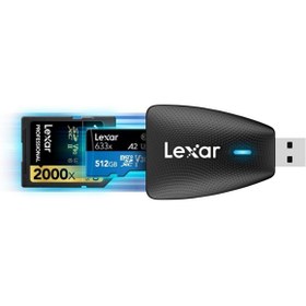 Resim Lexar Multi Usb 3.1 Kart Okuyucu Lrw450ub (SD-MİCROSD) 