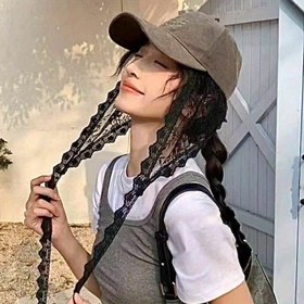 Resim Kadın Vintage Bohem Dantel Üçgen Eşarp - Fırfırlı Kenarlı Zarif Hippie Tarzı, Yumuşak Pastel Renkler (Pembe, Mavi, Yeşil, Bej, Kahverengi, Siyah, Beyaz, Gri) Noel, Cadılar Bayramı, Şükran Günü, Paskalya, Sevgililer Günü İçin - Partiler İçin Mükemmel, kostüm, şükran günü kostümü, kostümler, kostüm kadın, paskalya kostümü, kadın kostüm 